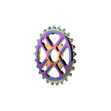 Salt Plus Manta Bolt Drive Sprocket 25t Oilslick Includes Adaptors for 19 and 22mm Spindles