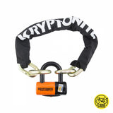New York Cinch Ring Chain 1275 & EVS4 Disc Lock, Blac