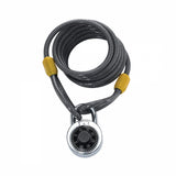 8034 DOBERMAN CABLE W/COMBO LOCK 8mm x 6'