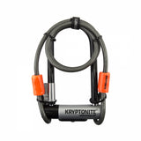 Kryptolok Mini-7 U-Lock w/ Flex Cable", 3.25"x7", 12.7