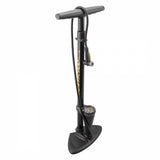 JoeBlow Max HP Floor Pump with Gauge, Black