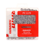 PC-1170 Hollow-Pin PL Chain, 120 Link, 11sp, Slvr/Gry