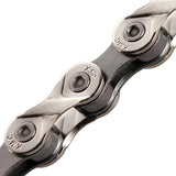 X8 Chain (8sp), Nickel Plated/Dark Silver
