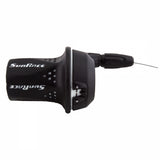 TSM21 LH TWIST SHIFTER W/CABLE FRICTION GRY (d)