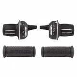 MRX Comp Twister 3x6sp Shifter Set, 2:1, Black