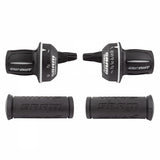 MRX Comp Twister 3x7sp Shifter Set, 2:1, Black
