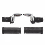 Centera Twist 3x9sp Shifter Set, 2:1, Silver/Black