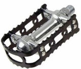 BM-7 ALLOY BMX PEDALS 9/16" SIL/BLK