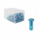 Alloy Nipple, 14g/12mm, Turquoise