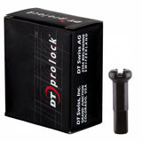 ProLock Alloy Nipple, 14g/16mm, Black, Box/100
