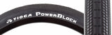 TIRE TIOGA POWERBLOCK 20x1.4 WIRE BK
