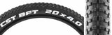 TIRE CSTP BFT+ 20x4.0 BK/BK WIRE SC