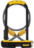8012C BULLDOG COMBO-DT U-LOCK 4.5 x 9.0" W/4'CABLE