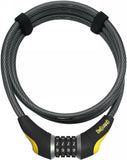 Akita Combo Cable Lock, 1828mm x 12mm