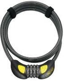 Terrier Combo Cable Lock, Glow 1828mm x 10mm