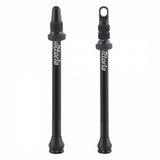 Multiway Tubeless Valve Alloy Black 80mm (Pair)