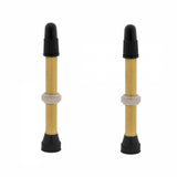 TCS Standard Presta Valve Stem, 46mm (Pair)  NLA>