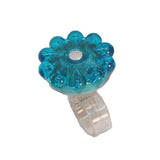 20-BBQ BLING BELL AQUAMARINE Clamp Style