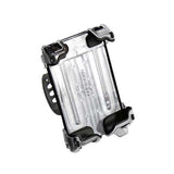 Hefty+ Holder Plus, Bar/Stem Mount - Clear/Black