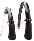 Cascadia ALX Wide Road Fender Set, Black