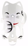 Lucky Cat Cage Bottle Cage, White