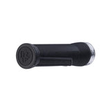 Chester Lock-On Grips, 34mm, Black/Silver