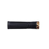 Chester Lock-On Grips, 34mm, Black/Kash Money
