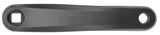 175mm LEFT HAND CRANK ARM FOR 9sp C00Q BLACK SQUARE TAPER CRANKSET