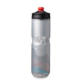 Hydrapak Polar Surge Ascent Insulated Water Bottle - 24oz, Silver