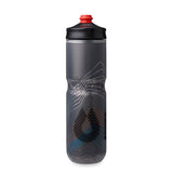 Hydrapak Polar Surge Ascent Insulated Water Bottle - 24oz, Black