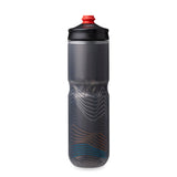 Hydrapak Polar Surge Ascent Insulated Water Bottle - 24oz, Black
