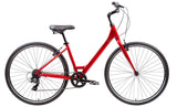 COMFORT 1 STEP-THRU 700c RED S - 39cm