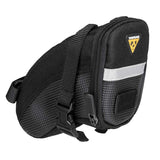 Aero Wedge Pack, 0.6L, Strap Mount, Small, Black