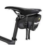 Aero Wedge Pack, 0.6L, Strap Mount, Small, Black