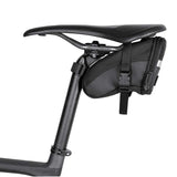 Aero Wedge Pack, 0.6L, Strap Mount, Small, Black