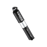 Lezyne ABS Alloy Drive Frame Pump, Small: Black/Polished Silver