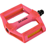 SCADA THERMOPLASTIC PLATFORM PEDAL W/POLYMER BUSHING PINK