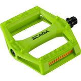 SCADA THERMOPLASTIC PLATFORM PEDAL W/POLYMER BUSHING GREEN