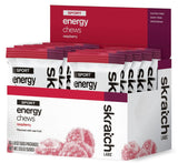 SPORT ENERGY CHEWS RASPBERRY 10/pk