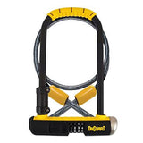 8012C BULLDOG COMBO-DT U-LOCK 4.5 x 9.0" W/4'CABLE