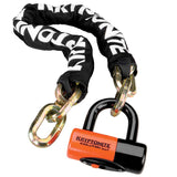 New York Chain 1210 & EVS4 Disc Lock, Black