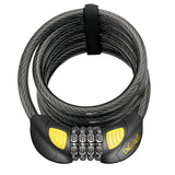 Doberman Glo-Combo Cable Lock, 1828mm x 12mm