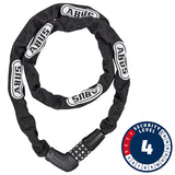 ABUS Steel-O-Chain 5805C Combination Lock: 75/5mm, Black