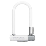 Kryptolok Mini-7 U-Lock", 3.25"x7", 12.7mm, White