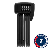 Abus BORDO Lite Mini 6055C/60 Folding Lock - Combination, 2', 5mm, Black