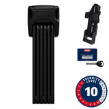 Abus Bordo 6000K XPlus Folding Lock - Keyed, 3'/90cm, Includes SH Bracket
