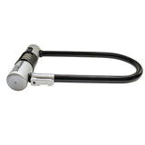 Kryptolok Combo Standard U-Lock, 4"x8", 12mm, Black/Si