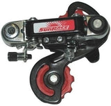 RDM57 7/8sp Rear Derailleur, Long Cage - Black
