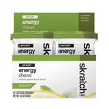 Skratch Labs Energy Chews Sport Fuel - Green Tea + Lemon, Box of 10