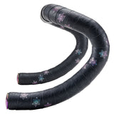 SUPER STICKY KUSH SOLID COFFEE HANDLEBAR TAPE W/ BLACK ANODIZED PLUGS